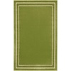 image:imageNourison Home Nourison Essentials NavyIvory 5 x Square Area Rug  Easy Clean Non Shedding Bed Room Living Room Dining Room Kitchen 5 x SquareGreen Ivory
