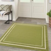 image:imageNourison Home Nourison Essentials NavyIvory 5 x Square Area Rug  Easy Clean Non Shedding Bed Room Living Room Dining Room Kitchen 5 x SquareGreen Ivory