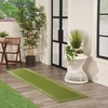 image:imageNourison Home Nourison Essentials NavyIvory 5 x Square Area Rug  Easy Clean Non Shedding Bed Room Living Room Dining Room Kitchen 5 x SquareGreen Ivory