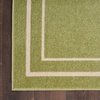 image:imageNourison Home Nourison Essentials NavyIvory 5 x Square Area Rug  Easy Clean Non Shedding Bed Room Living Room Dining Room Kitchen 5 x SquareGreen Ivory