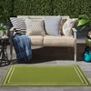 image:imageNourison Home Nourison Essentials NavyIvory 5 x Square Area Rug  Easy Clean Non Shedding Bed Room Living Room Dining Room Kitchen 5 x SquareGreen Ivory