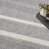 image:imageNourison Home Nourison Essentials NavyIvory 5 x Square Area Rug  Easy Clean Non Shedding Bed Room Living Room Dining Room Kitchen 5 x SquareGreyIvory