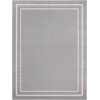 image:imageNourison Home Nourison Essentials NavyIvory 5 x Square Area Rug  Easy Clean Non Shedding Bed Room Living Room Dining Room Kitchen 5 x SquareGreyIvory