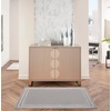 image:imageNourison Home Nourison Essentials NavyIvory 5 x Square Area Rug  Easy Clean Non Shedding Bed Room Living Room Dining Room Kitchen 5 x SquareGreyIvory