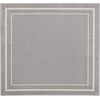 image:imageNourison Home Nourison Essentials NavyIvory 5 x Square Area Rug  Easy Clean Non Shedding Bed Room Living Room Dining Room Kitchen 5 x SquareGreyIvory