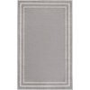 image:imageNourison Home Nourison Essentials NavyIvory 5 x Square Area Rug  Easy Clean Non Shedding Bed Room Living Room Dining Room Kitchen 5 x SquareGreyIvory