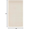image:imageNourison Home Nourison Essentials NavyIvory 5 x Square Area Rug  Easy Clean Non Shedding Bed Room Living Room Dining Room Kitchen 5 x SquareIvory Gold