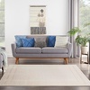 image:imageNourison Home Nourison Essentials NavyIvory 5 x Square Area Rug  Easy Clean Non Shedding Bed Room Living Room Dining Room Kitchen 5 x SquareIvory Gold