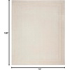 image:imageNourison Home Nourison Essentials NavyIvory 5 x Square Area Rug  Easy Clean Non Shedding Bed Room Living Room Dining Room Kitchen 5 x SquareIvory Gold