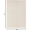 image:imageNourison Home Nourison Essentials NavyIvory 5 x Square Area Rug  Easy Clean Non Shedding Bed Room Living Room Dining Room Kitchen 5 x SquareIvory Gold