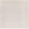 image:imageNourison Home Nourison Essentials NavyIvory 5 x Square Area Rug  Easy Clean Non Shedding Bed Room Living Room Dining Room Kitchen 5 x SquareIvory Gold