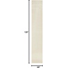 image:imageNourison Home Nourison Essentials NavyIvory 5 x Square Area Rug  Easy Clean Non Shedding Bed Room Living Room Dining Room Kitchen 5 x SquareIvory Gold