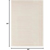 image:imageNourison Home Nourison Essentials NavyIvory 5 x Square Area Rug  Easy Clean Non Shedding Bed Room Living Room Dining Room Kitchen 5 x SquareIvory Gold