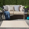 image:imageNourison Home Nourison Essentials NavyIvory 5 x Square Area Rug  Easy Clean Non Shedding Bed Room Living Room Dining Room Kitchen 5 x SquareIvory Gold