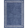 image:imageNourison Home Nourison Essentials NavyIvory 5 x Square Area Rug  Easy Clean Non Shedding Bed Room Living Room Dining Room Kitchen 5 x SquareNavyIvory
