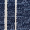 image:imageNourison Home Nourison Essentials NavyIvory 5 x Square Area Rug  Easy Clean Non Shedding Bed Room Living Room Dining Room Kitchen 5 x SquareNavyIvory