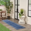 image:imageNourison Home Nourison Essentials NavyIvory 5 x Square Area Rug  Easy Clean Non Shedding Bed Room Living Room Dining Room Kitchen 5 x SquareNavyIvory