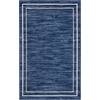 image:imageNourison Home Nourison Essentials NavyIvory 5 x Square Area Rug  Easy Clean Non Shedding Bed Room Living Room Dining Room Kitchen 5 x SquareNavyIvory