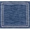 image:imageNourison Home Nourison Essentials NavyIvory 5 x Square Area Rug  Easy Clean Non Shedding Bed Room Living Room Dining Room Kitchen 5 x SquareNavyIvory