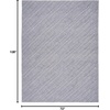 image:imageNourison Home Nourison Washables Grey 52 x 7 Area Rug  Easy Clean Non Shedding Bed Room Living Room Dining Room Kitchen 5 x 7Grey