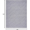 image:imageNourison Home Nourison Washables Grey 52 x 7 Area Rug  Easy Clean Non Shedding Bed Room Living Room Dining Room Kitchen 5 x 7Grey
