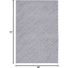 image:imageNourison Home Nourison Washables Grey 52 x 7 Area Rug  Easy Clean Non Shedding Bed Room Living Room Dining Room Kitchen 5 x 7Grey