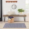 image:imageNourison Home Nourison Washables Grey 52 x 7 Area Rug  Easy Clean Non Shedding Bed Room Living Room Dining Room Kitchen 5 x 7Grey