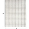 image:imageNourison Home Nourison Washables Ivory 8 x 10 Area Rug  Easy Clean Non Shedding Bed Room Living Room Dining Room Kitchen 8 x 10Ivory