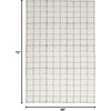 image:imageNourison Home Nourison Washables Ivory 8 x 10 Area Rug  Easy Clean Non Shedding Bed Room Living Room Dining Room Kitchen 8 x 10Ivory