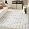 image:imageNourison Home Nourison Washables Ivory 8 x 10 Area Rug  Easy Clean Non Shedding Bed Room Living Room Dining Room Kitchen 8 x 10Ivory
