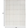 image:imageNourison Home Nourison Washables Ivory 8 x 10 Area Rug  Easy Clean Non Shedding Bed Room Living Room Dining Room Kitchen 8 x 10Ivory