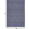 image:imageNourison Home Nourison Washables Ivory 8 x 10 Area Rug  Easy Clean Non Shedding Bed Room Living Room Dining Room Kitchen 8 x 10Navy Blue