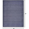 image:imageNourison Home Nourison Washables Ivory 8 x 10 Area Rug  Easy Clean Non Shedding Bed Room Living Room Dining Room Kitchen 8 x 10Navy Blue