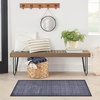 image:imageNourison Home Nourison Washables Ivory 8 x 10 Area Rug  Easy Clean Non Shedding Bed Room Living Room Dining Room Kitchen 8 x 10Navy Blue