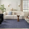 image:imageNourison Home Nourison Washables Ivory 8 x 10 Area Rug  Easy Clean Non Shedding Bed Room Living Room Dining Room Kitchen 8 x 10Navy Blue