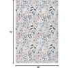 image:imageNourison Home Nourison Washables Ivory Multicolor 3 x 5 Area Rug  Easy Clean Non Shedding Bed Room Living Room Dining Room Kitchen 3 x 5Grey Multicolor