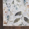 image:imageNourison Home Nourison Washables Ivory Multicolor 3 x 5 Area Rug  Easy Clean Non Shedding Bed Room Living Room Dining Room Kitchen 3 x 5Grey Multicolor