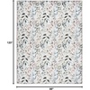 image:imageNourison Home Nourison Washables Ivory Multicolor 3 x 5 Area Rug  Easy Clean Non Shedding Bed Room Living Room Dining Room Kitchen 3 x 5Ivory Multicolor