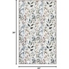image:imageNourison Home Nourison Washables Ivory Multicolor 3 x 5 Area Rug  Easy Clean Non Shedding Bed Room Living Room Dining Room Kitchen 3 x 5Ivory Multicolor