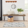 image:imageNourison Home Nourison Washables Ivory Multicolor 3 x 5 Area Rug  Easy Clean Non Shedding Bed Room Living Room Dining Room Kitchen 3 x 5Ivory Multicolor