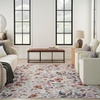 image:imageNourison Home Nourison Washables Ivory Pink 3 x 5 Area Rug  Easy Clean Non Shedding Bed Room Living Room Dining Room Kitchen 3 x 5Ivory Pink
