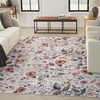 image:imageNourison Home Nourison Washables Ivory Pink 3 x 5 Area Rug  Easy Clean Non Shedding Bed Room Living Room Dining Room Kitchen 3 x 5Ivory Pink