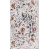 image:imageNourison Home Nourison Washables Ivory Pink 3 x 5 Area Rug  Easy Clean Non Shedding Bed Room Living Room Dining Room Kitchen 3 x 5Ivory Pink
