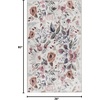 image:imageNourison Home Nourison Washables Ivory Pink 3 x 5 Area Rug  Easy Clean Non Shedding Bed Room Living Room Dining Room Kitchen 3 x 5Ivory Pink
