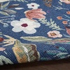 image:imageNourison Home Nourison Washables Ivory Pink 3 x 5 Area Rug  Easy Clean Non Shedding Bed Room Living Room Dining Room Kitchen 3 x 5Navy Multicolor