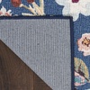 image:imageNourison Home Nourison Washables Ivory Pink 3 x 5 Area Rug  Easy Clean Non Shedding Bed Room Living Room Dining Room Kitchen 3 x 5Navy Multicolor
