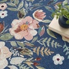 image:imageNourison Home Nourison Washables Ivory Pink 3 x 5 Area Rug  Easy Clean Non Shedding Bed Room Living Room Dining Room Kitchen 3 x 5Navy Multicolor