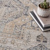 image:imageNourison Home Nyle Ivory Grey Blue 26 x 46 Area Rug  Easy Clean Non Shedding Bed Room Living Room Dining Room Kitchen 3 x 5Ivory Charcoal