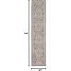 image:imageNourison Home Nyle Ivory Grey Blue 26 x 46 Area Rug  Easy Clean Non Shedding Bed Room Living Room Dining Room Kitchen 3 x 5Ivory Charcoal