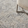 image:imageNourison Home Nyle Ivory Grey Blue 26 x 46 Area Rug  Easy Clean Non Shedding Bed Room Living Room Dining Room Kitchen 3 x 5IvoryGreyBlue